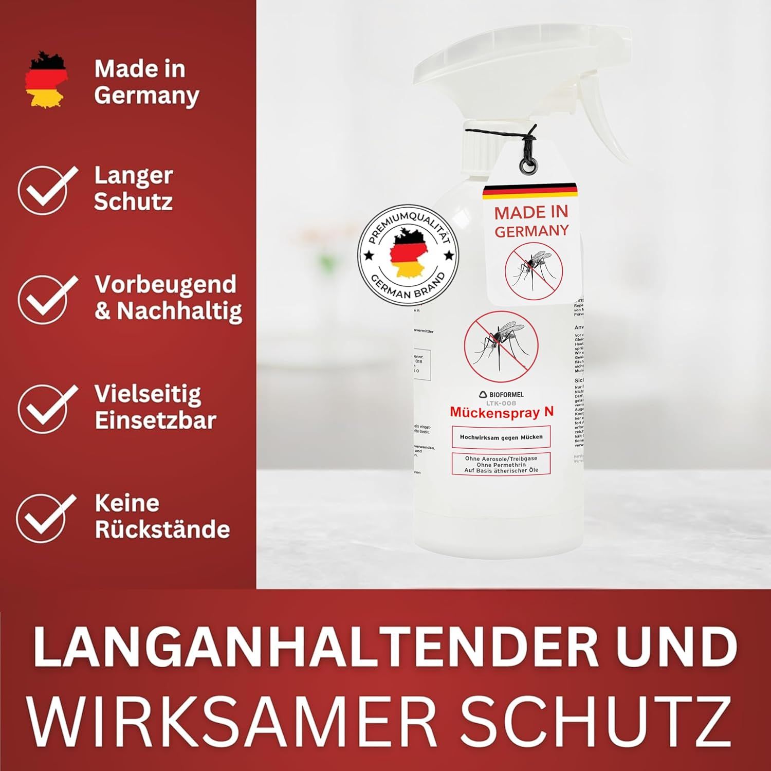 LTK 008 BIODELTA Mückenspray
