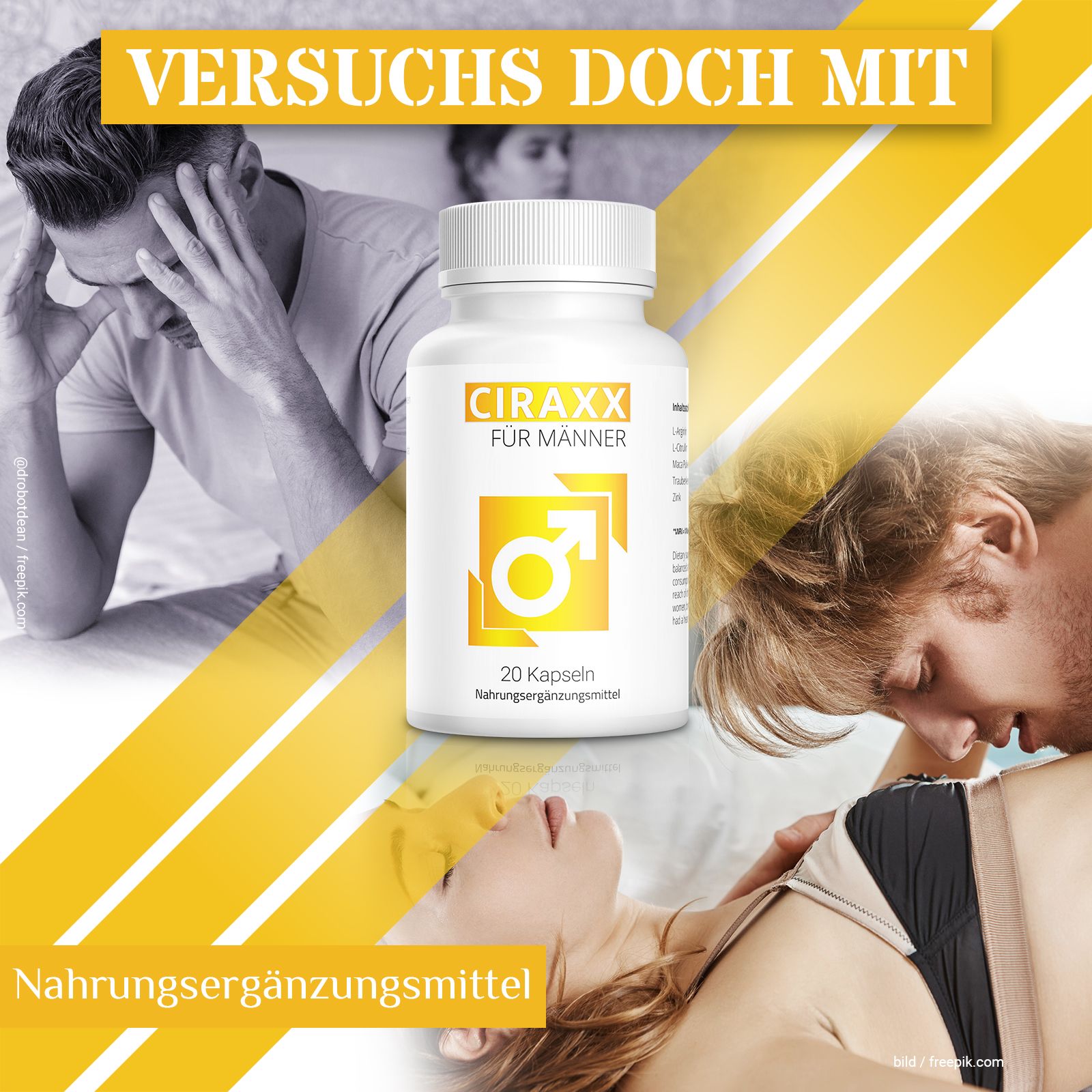 Ciraxx für Männer | Energie & Leistung