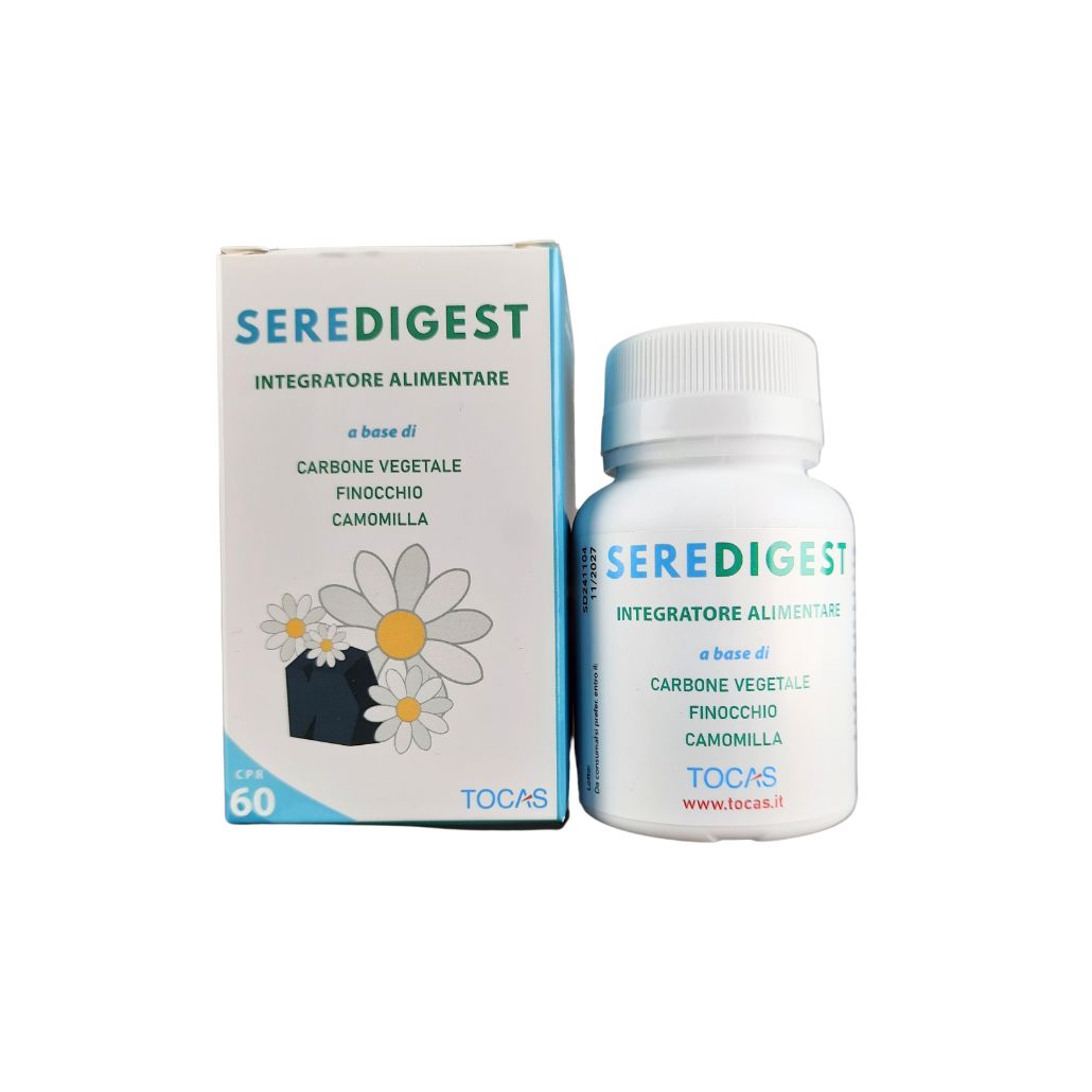 Tocas Seredigest Gonfiore Addominale con Carbone e Finocchio