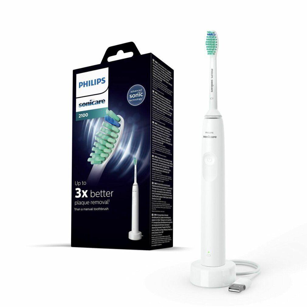 Philips Sonicare 2100 HX3651/13 Elektrische Zahnbürste Weiss