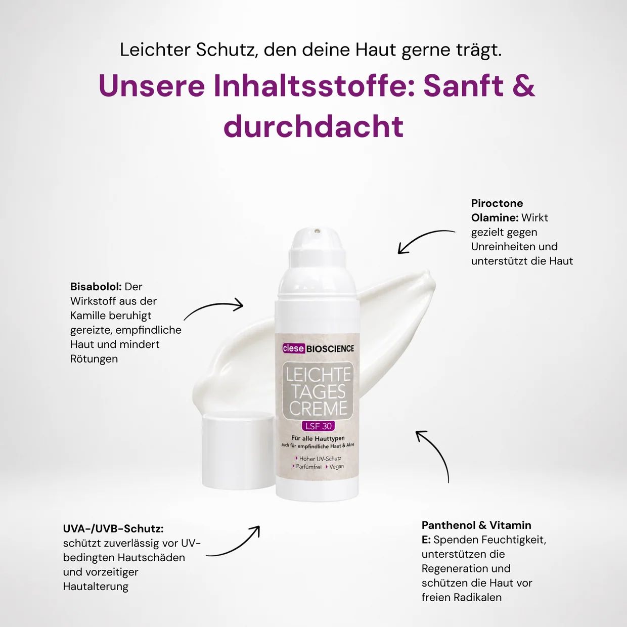 Leichte Tagescreme LSF 30