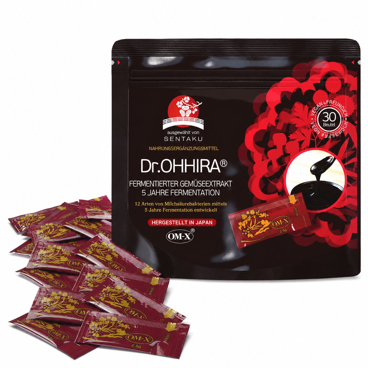 Dr. OHHIRA Fermented Vegetable Extract Beutel