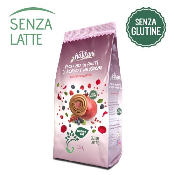 Frollino ai Frutti di bosco e melagrana con inulina - Natisani
