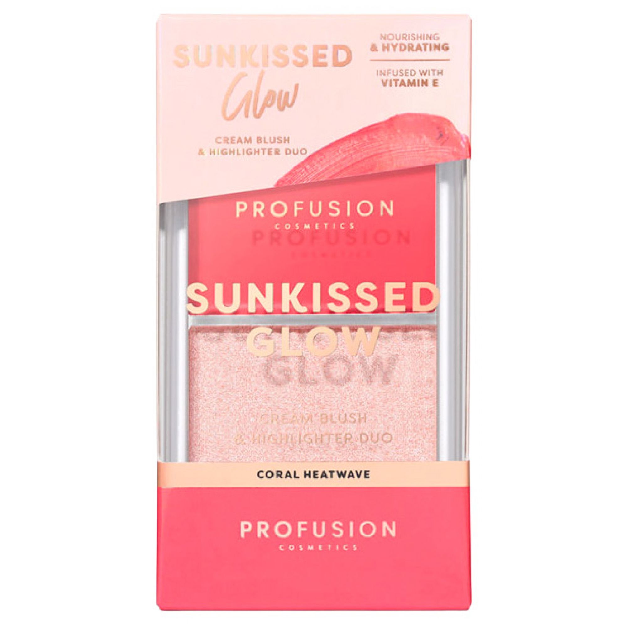 Profusion Cosmetics Sunkissed Glow (Farbton : Coral Heatwave) 1,5x5,7x10,7 cm