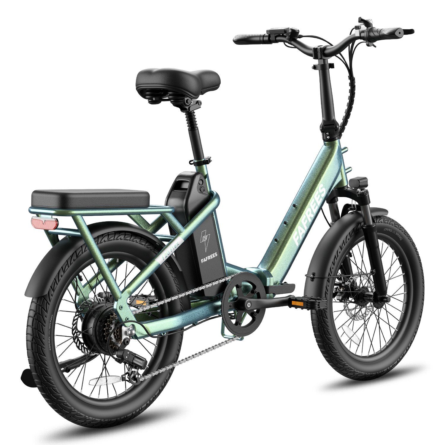 FAFREES F20 Flex E-Bike für Pendler mit 36V 20Ah Akku / 100 km Reichweite
