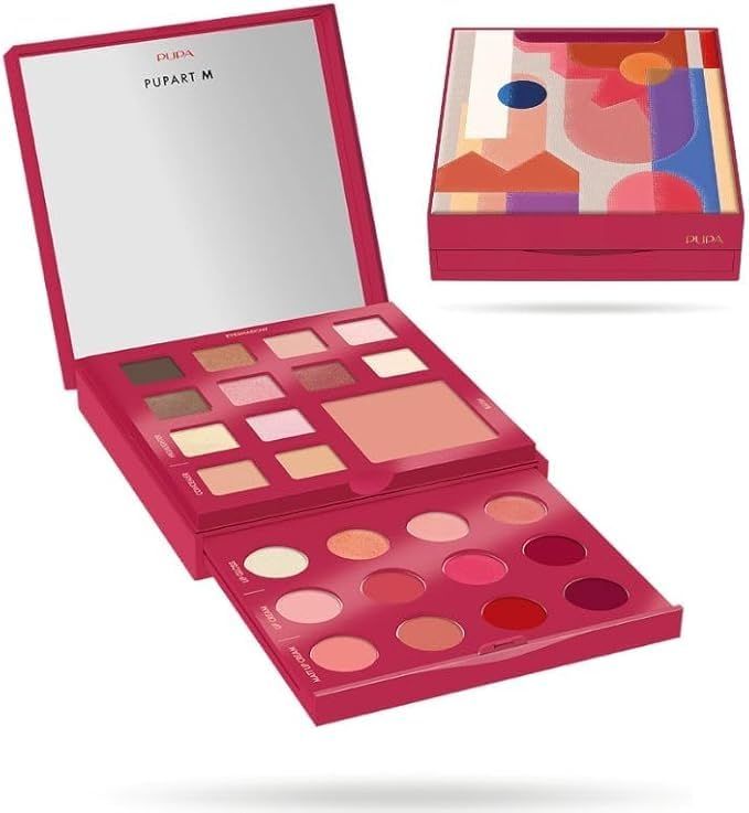Pupa Pupart M Burgundy - 9-kleur palet 1 Set