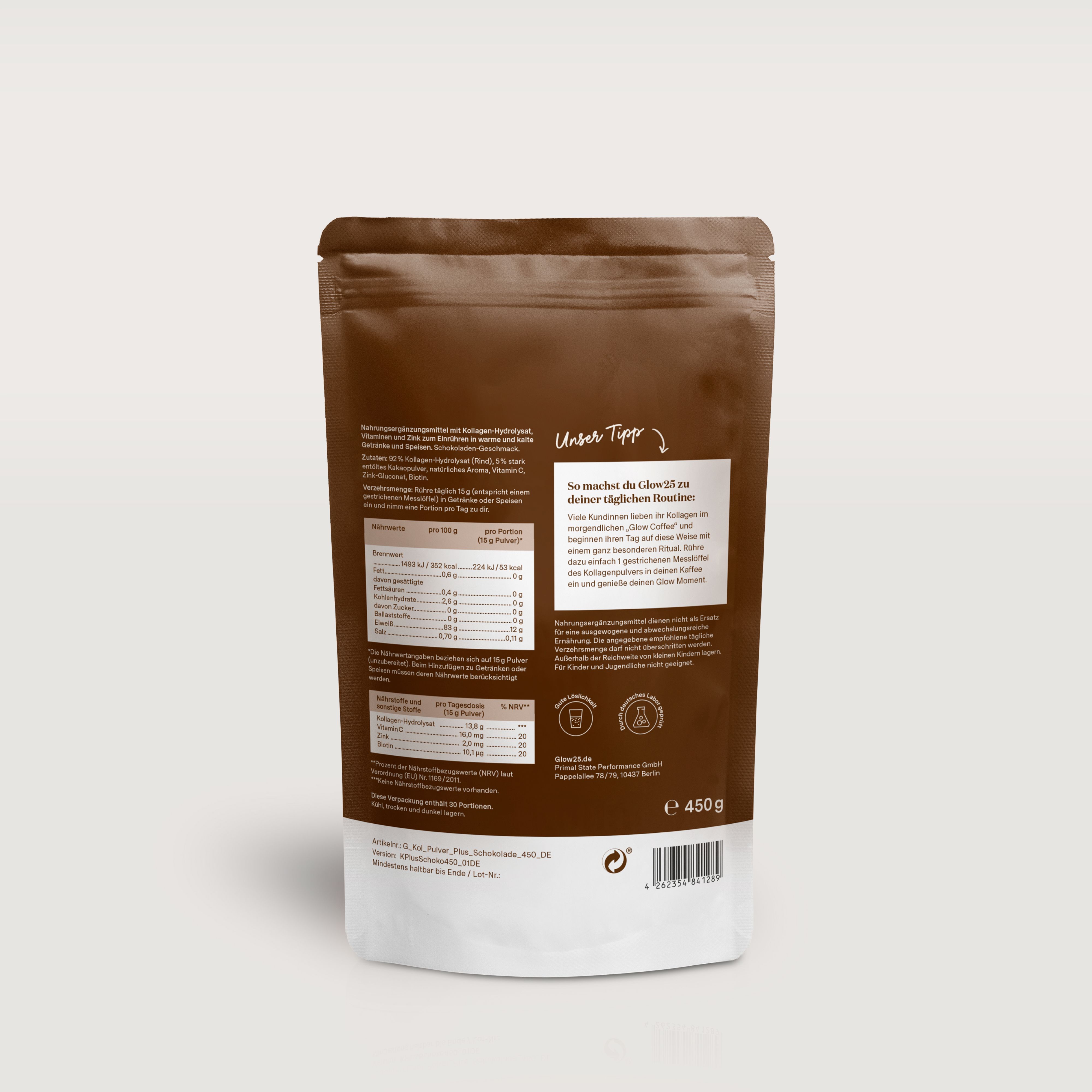 Glow25® Collagen Plus Typ Schokolade