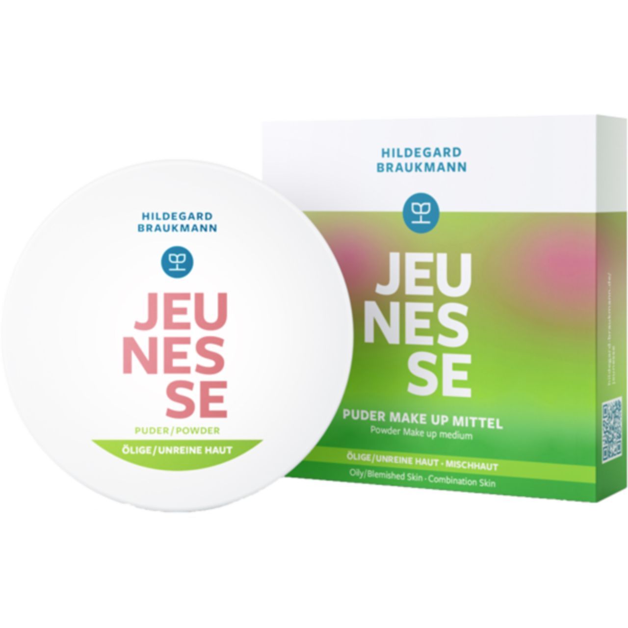 Hildegard Braukmann, Jeunesse Puder Make Up