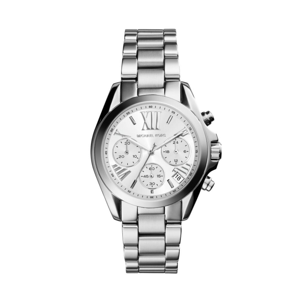 Michael Kors orologio da polso da donna Bradshaw color argento in acciaio inossidabile