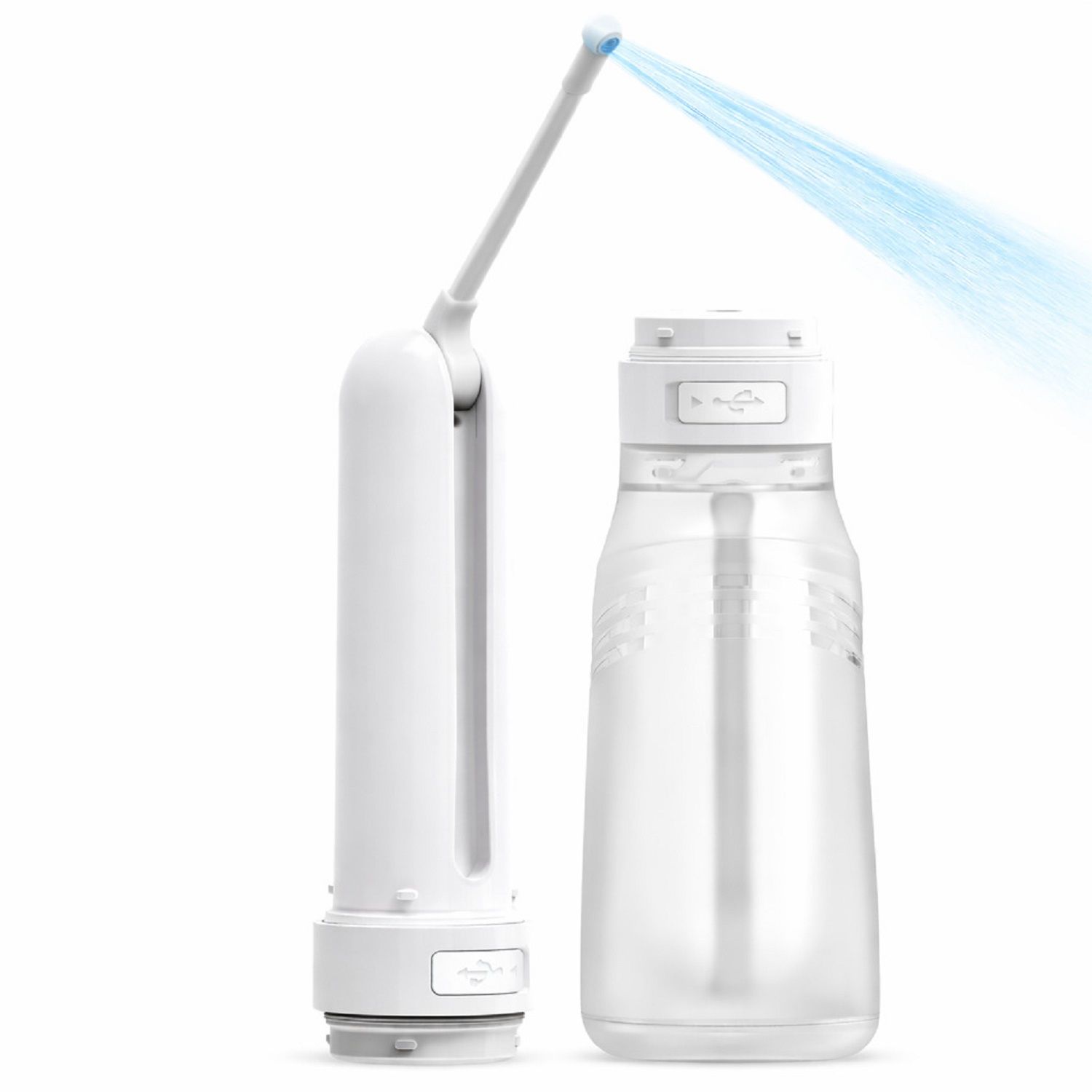 COOL-i Elektrisches Reise Bidet ,Tragbarer, wiederaufladbarer Hand-Bidet-Duschkopf mit 3 Sprühmodi 1 SE Gerät