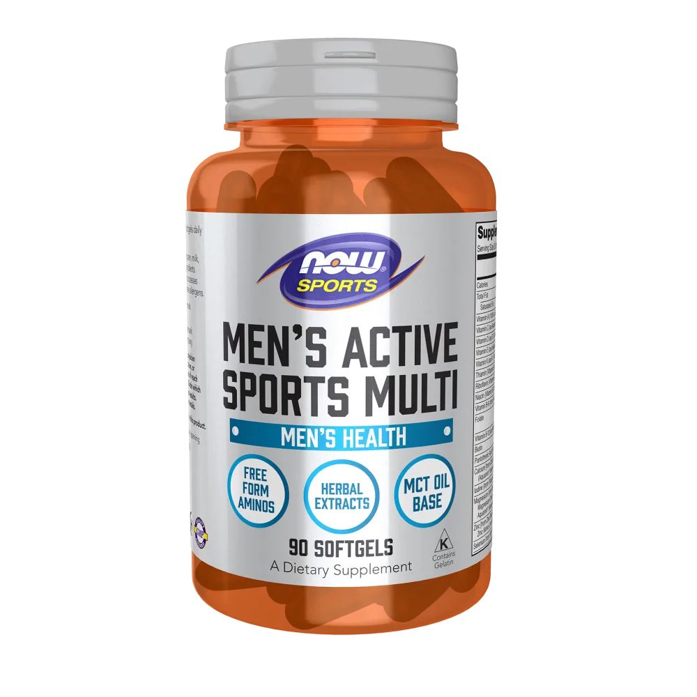 Now Foods Men's Active Sports Multi 90 St