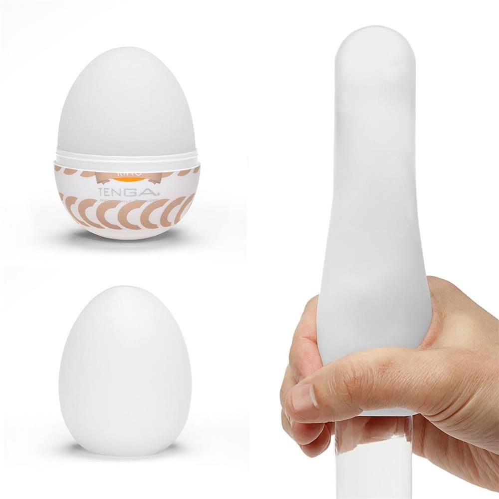 Tenga Ei Masturbator „Egg Ring“ mit Rillenring-Struktur