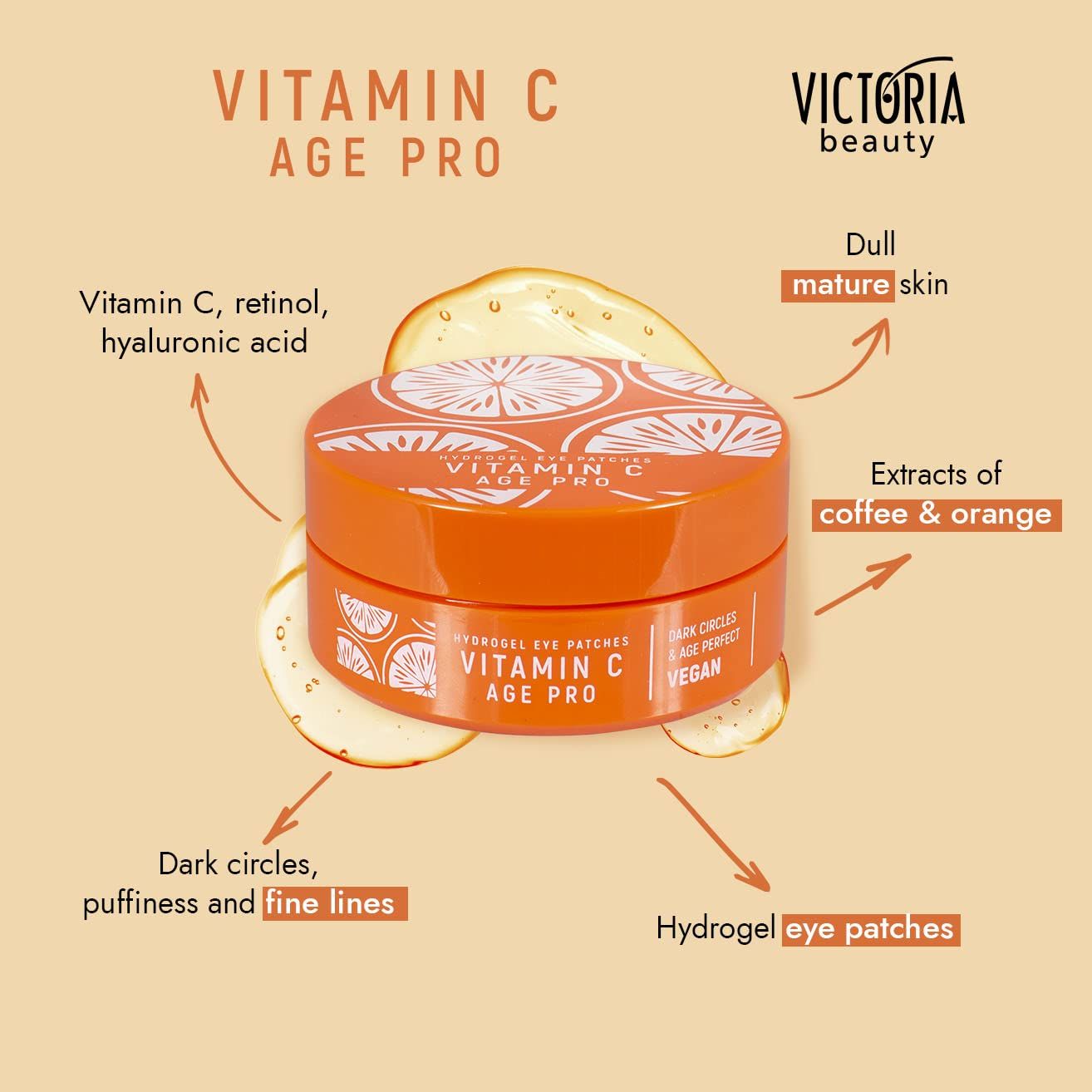 Victoria Beauty - Augenpads Vitamin C