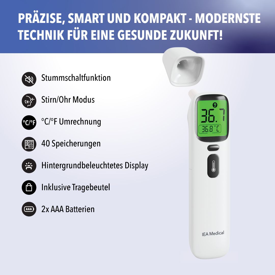 IEA Medical digitales Fieberthermometer AOJ-20A
