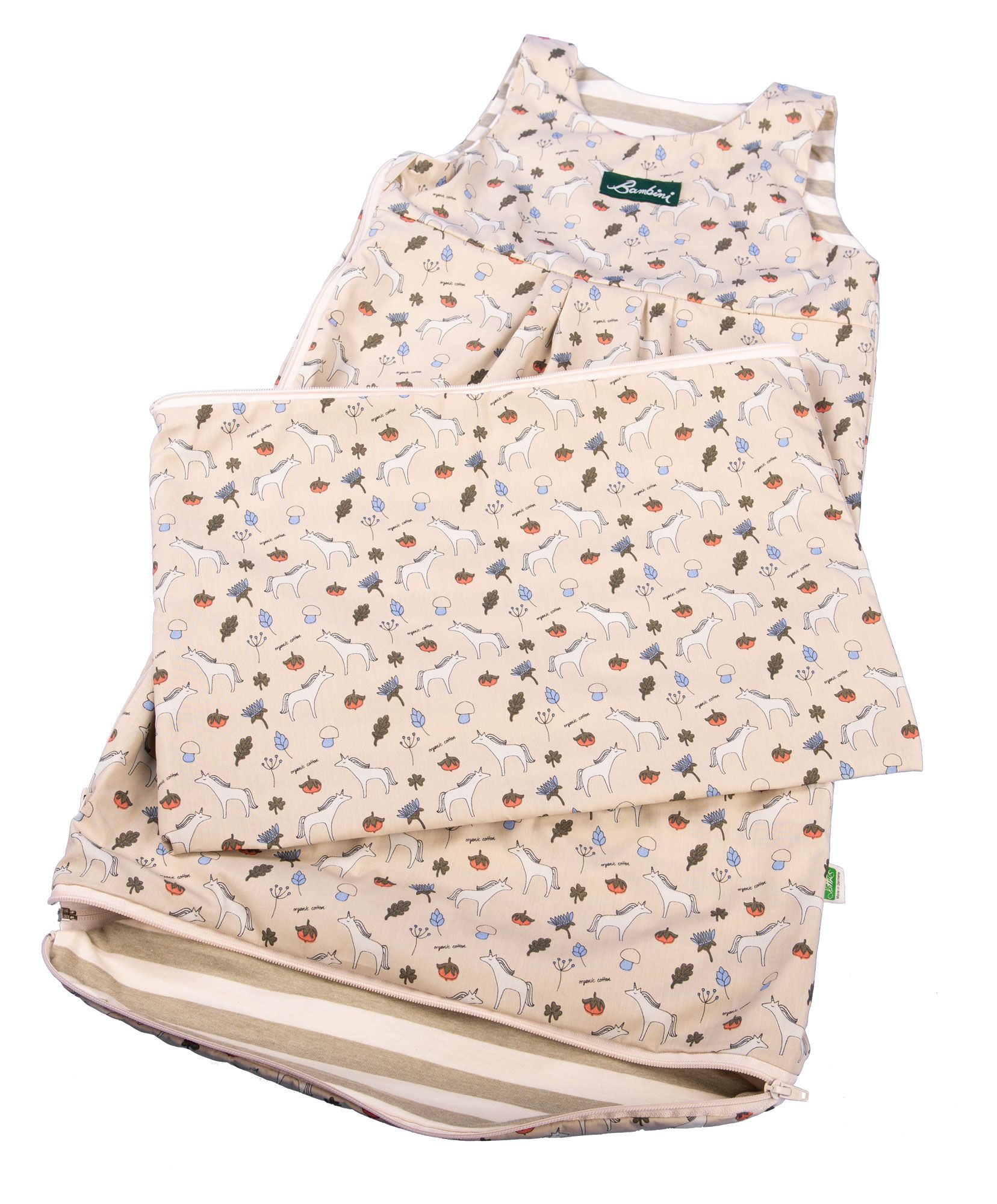 Lotties Sommer Schlafsack Einhhorn