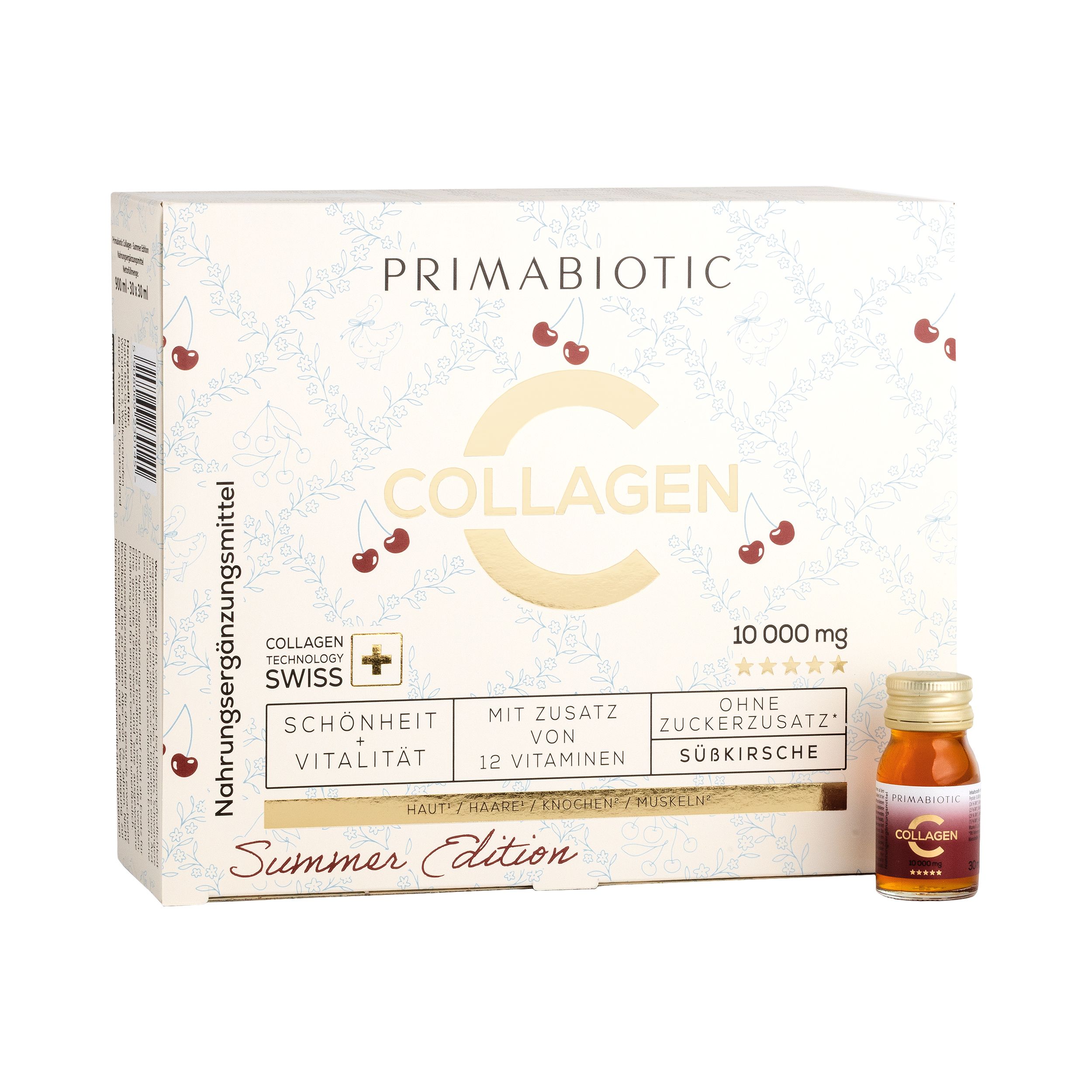 Primabiotic Collagen Summer - Kollagen Trinkampullen