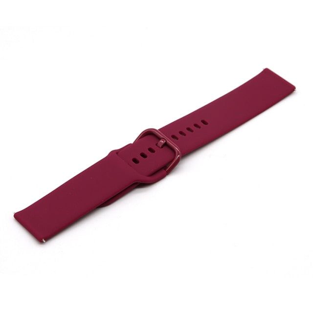 Silikon-Armband Für Glory Fit P32 Smartwatch – Verstellbar, 20 Mm, Weich, Für Sport & Alltag