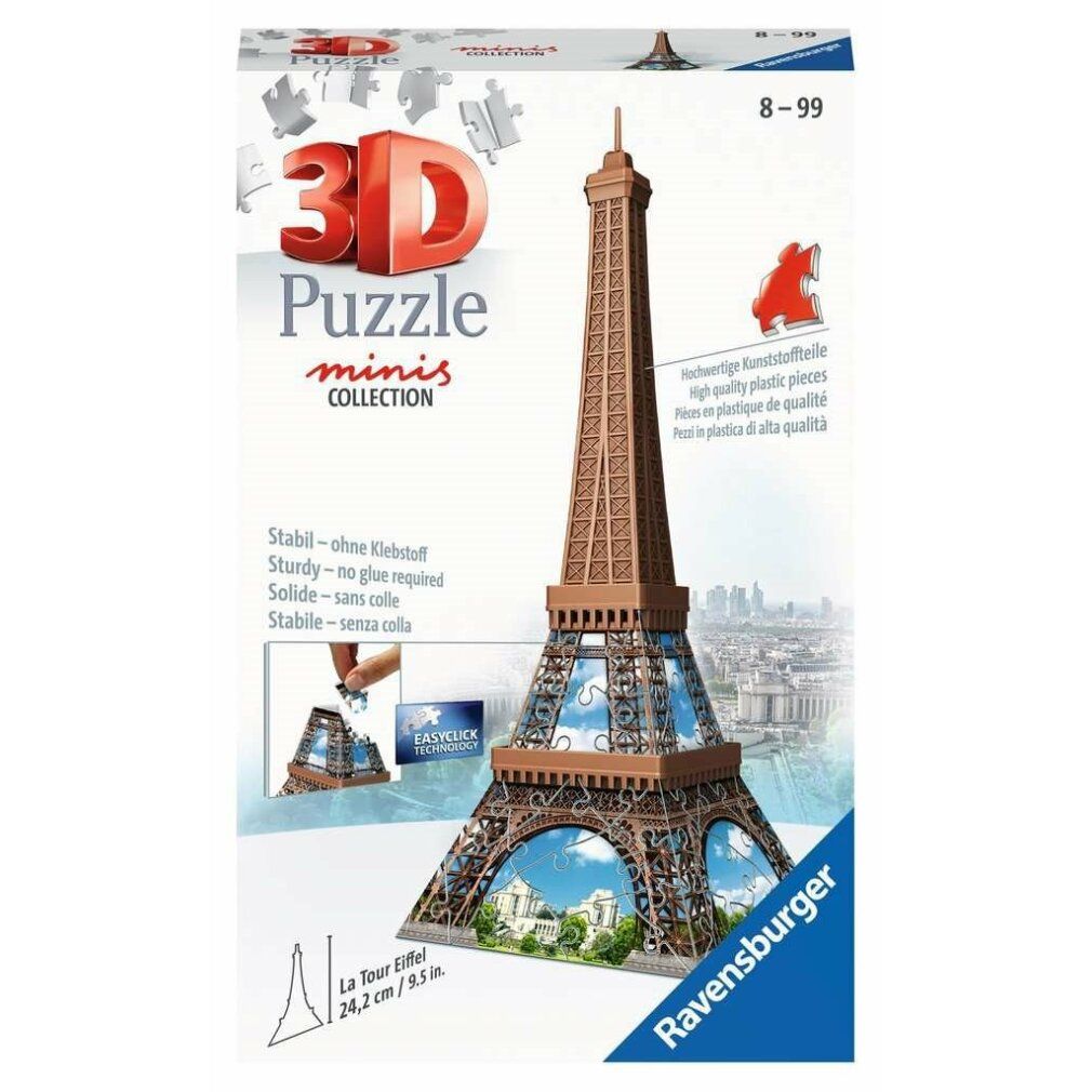 ravensburger Mini Eiffelturm 3D Puzzle 54 Teile