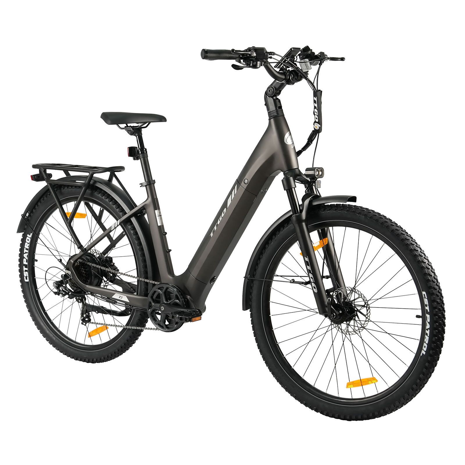 Ttgo Z3 Elektrofahrrad mit herausnehmbarem 48V 15Ah Akku und hydraulischen Scheibenbremsen 1 St