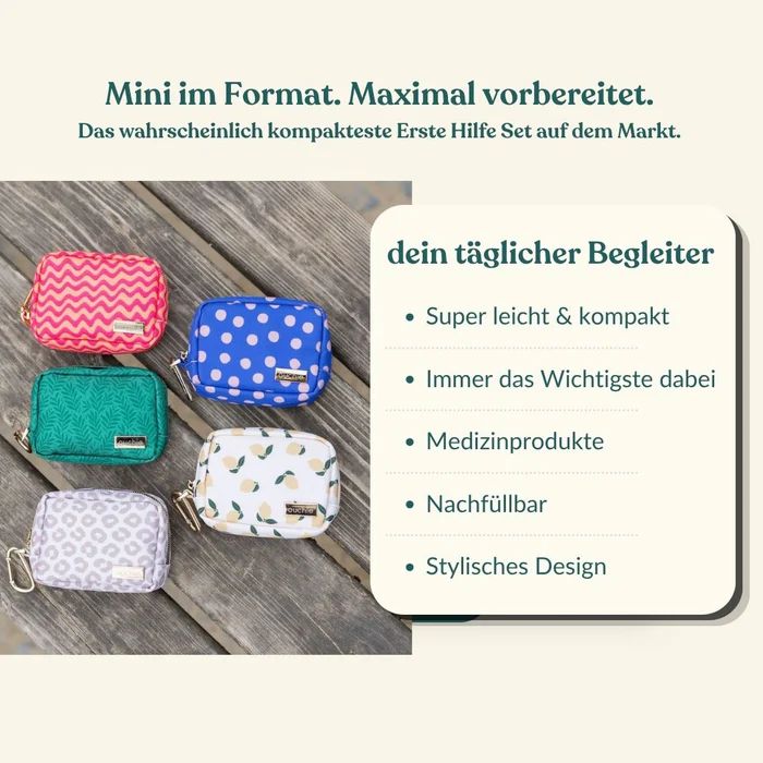 ouchie Mini Erste-Hilfe-Set Farbe Evergreen