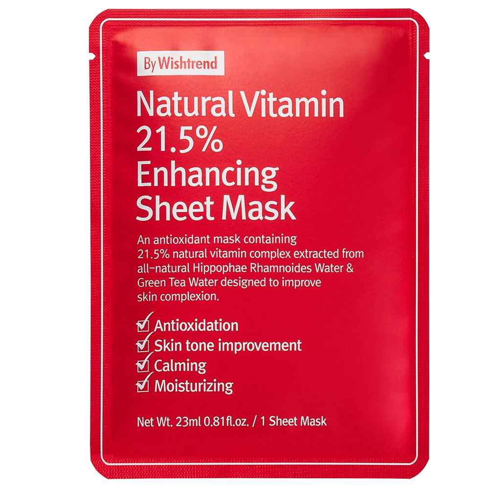 Natural Vitamin C21,5% Enhancing Sheet Mask 10 Pack 0,02 l