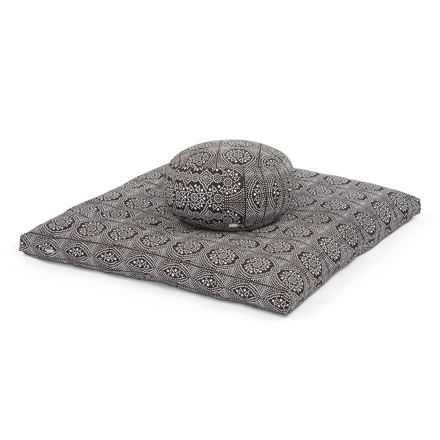 Medi-Set Maharaja Zafu Bandhani schwarz/weiß 1 St Set