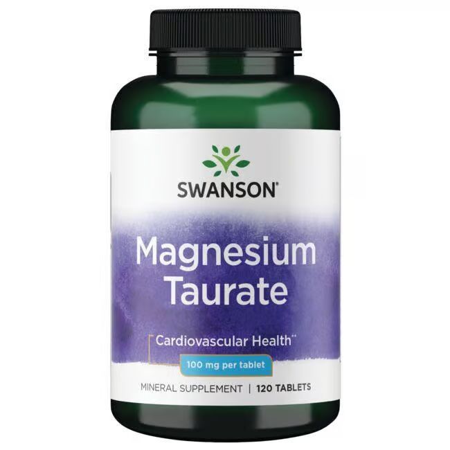 Swanson Magnesium Taurat 100 mg 120 Pc