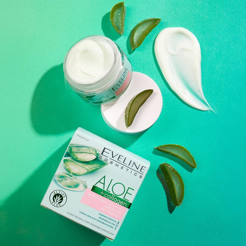 Eveline Cosmetics Aloe Collagen Gesichtsgelcreme