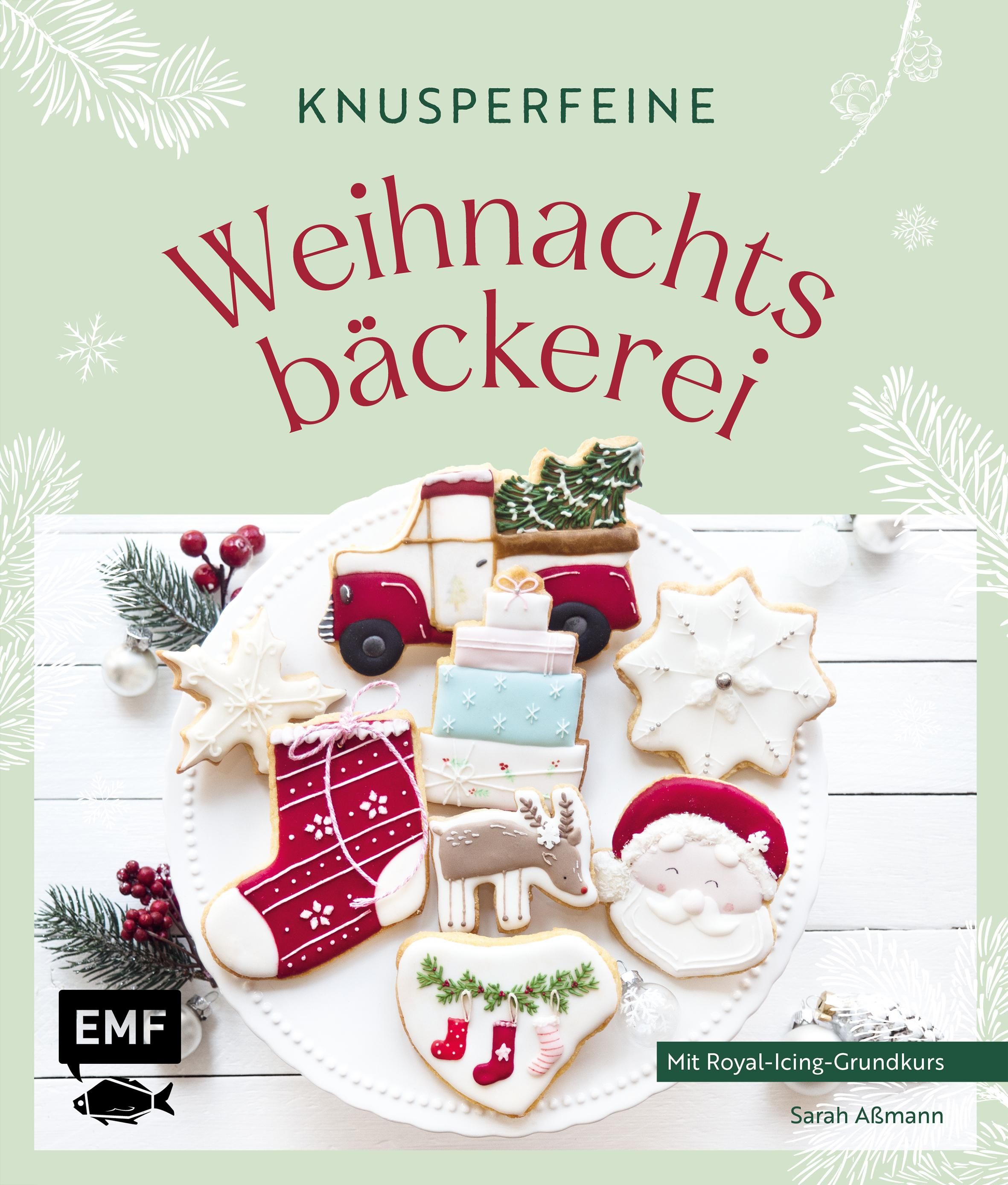 Knusperfeine Weihnachtsbäckerei Motivkekse und Plätzchen backen und mit Royal Icing Step by Step ...