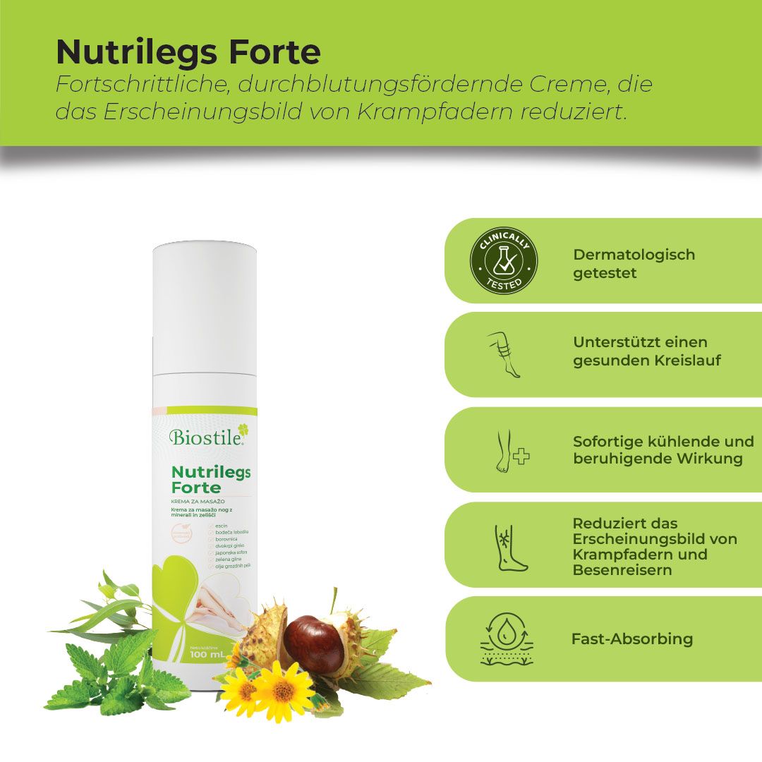 Biostile Nutrilegs Forte Massagecreme