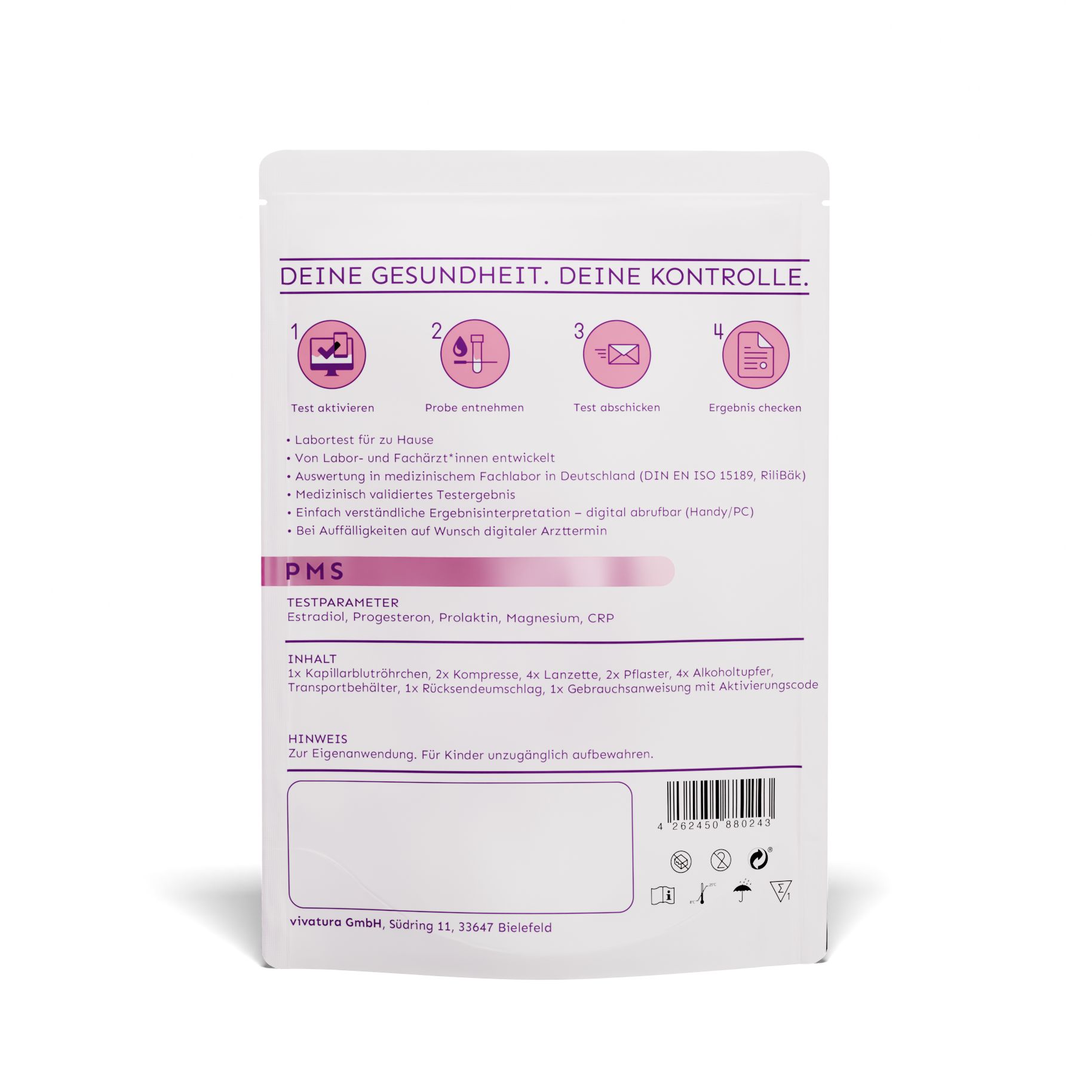 vivatura® PMS Hormone TEST-KIT