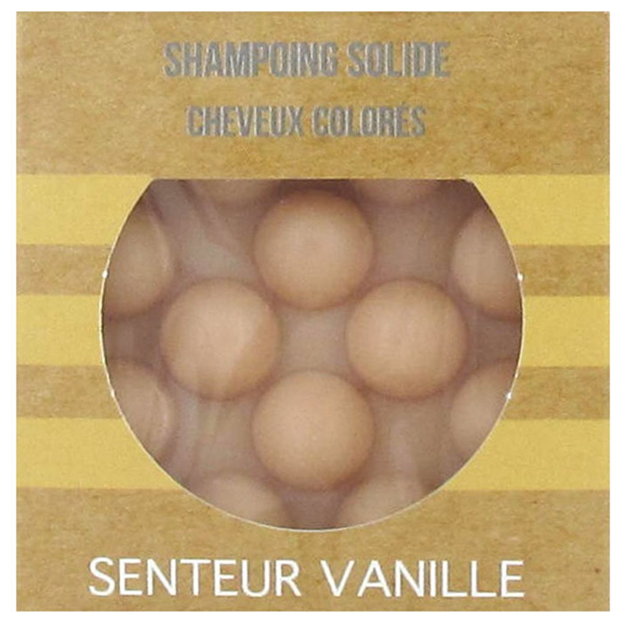 Valdispharm Solides Shampoo Für Gefärbte Haare Vanille Duft 55 g 6x3x6 cm