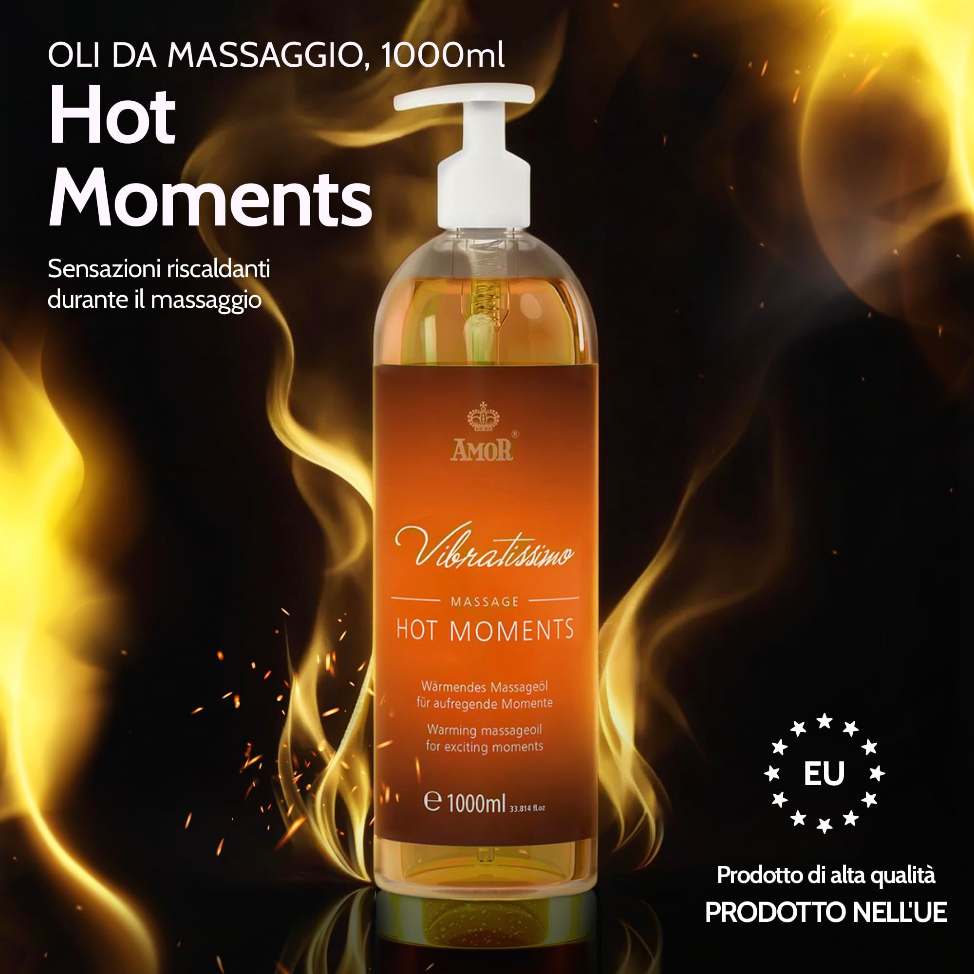 Vibratissimo Massageöl Hot Moments