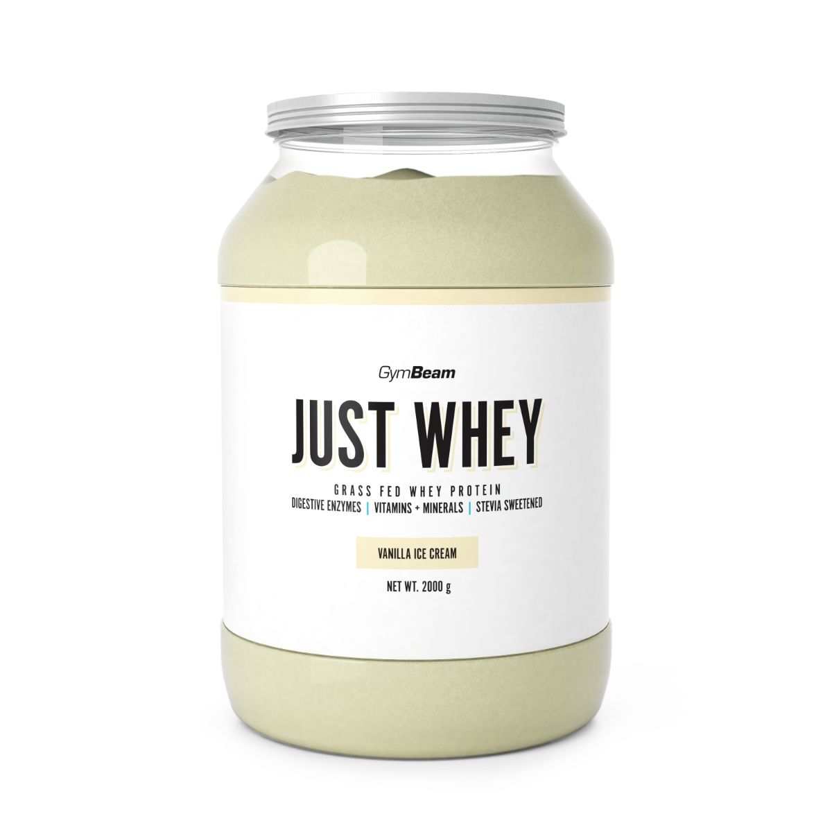 GymBeam Just Whey Molkenprotein aus Weidehaltung Pulver