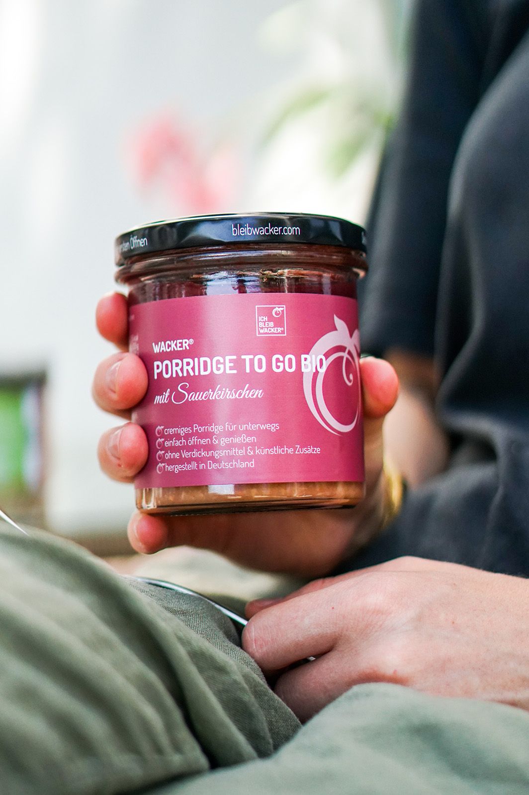 Wacker Porridge to go Sauerkirsche Bio