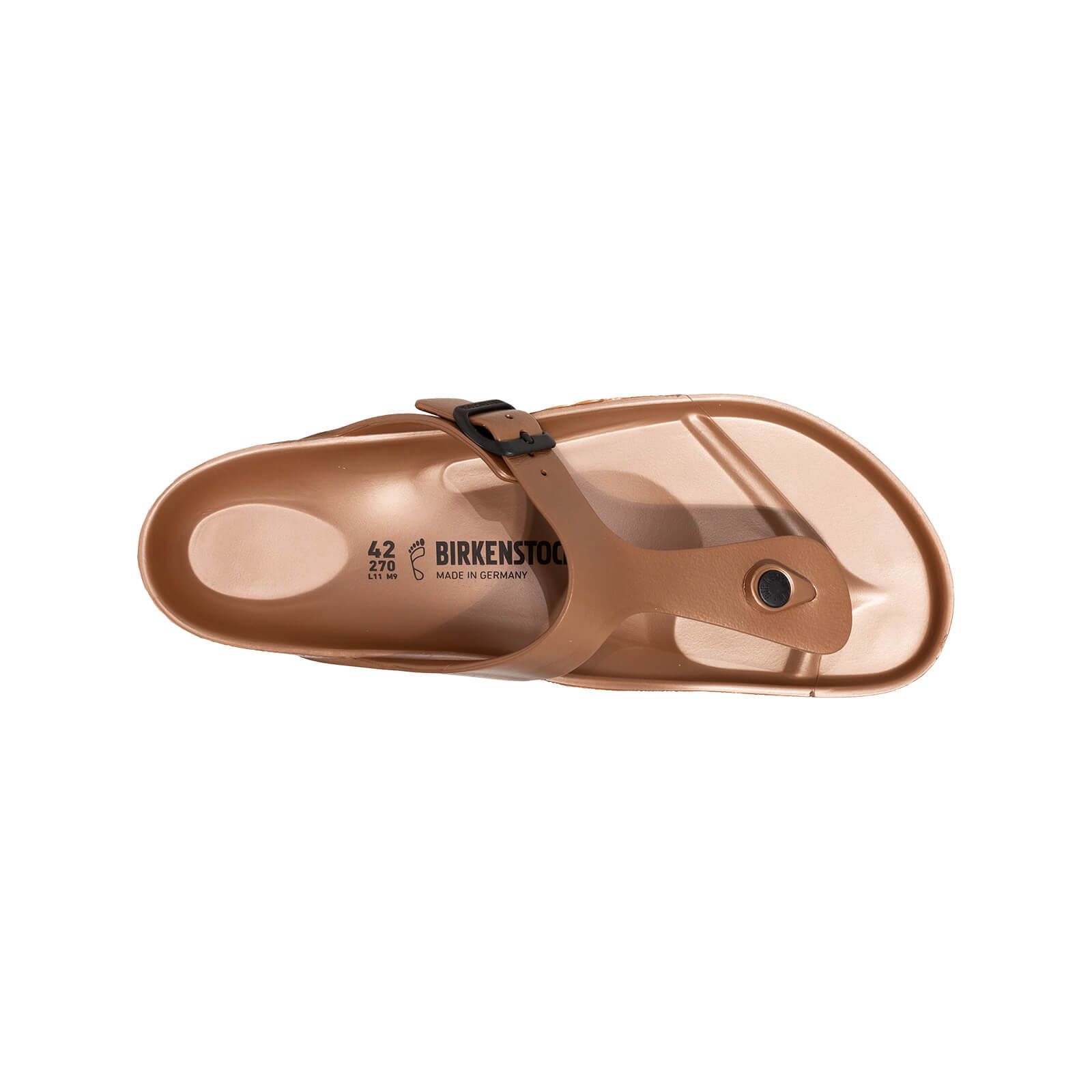 Birkenstock Gizeh metallic copper Gr. 45