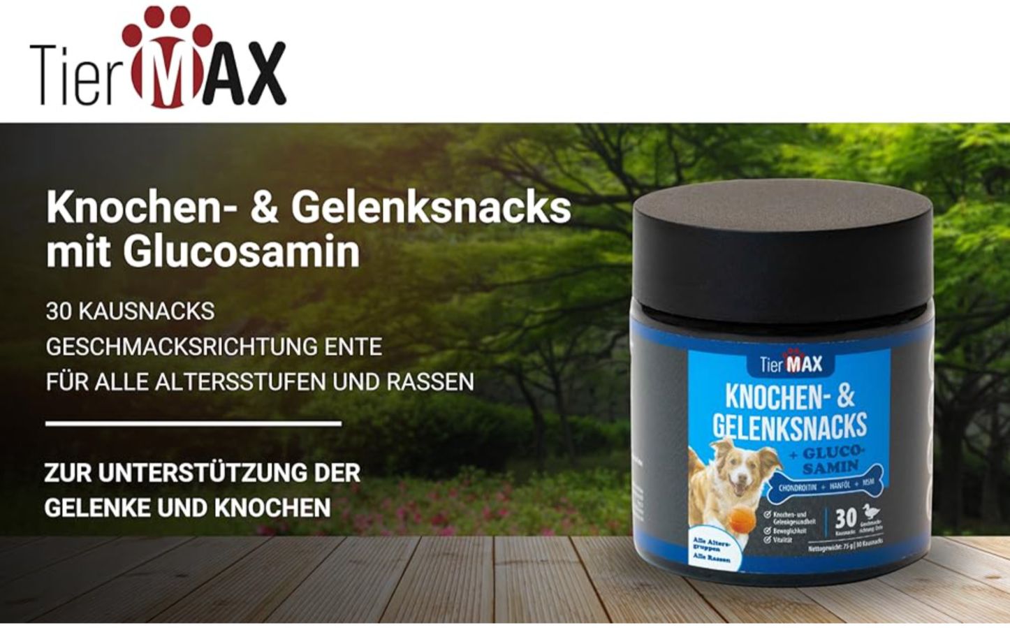 Tiermax Knochen & Gelenksnacks