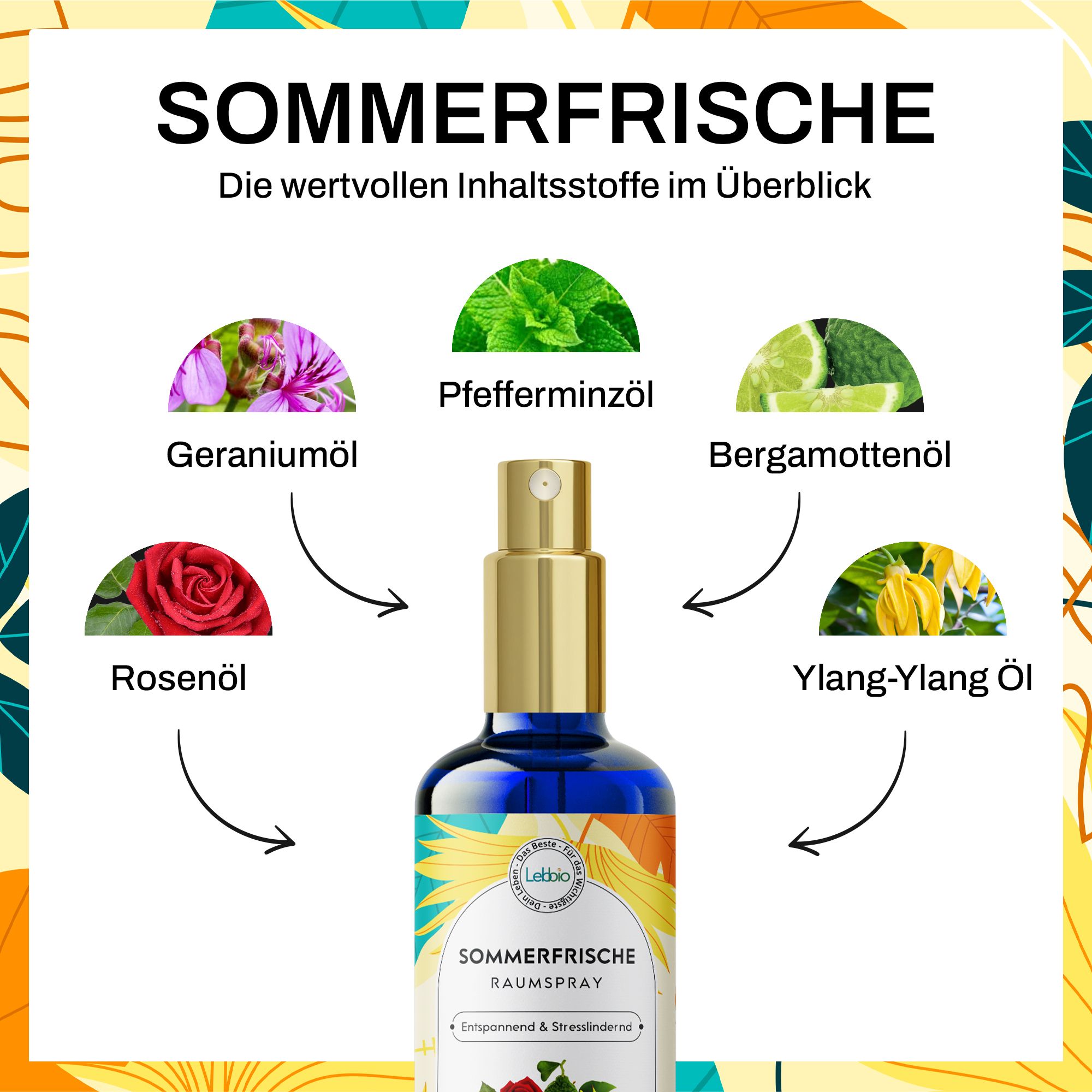 Lebbio Sommerfrische Raumspray