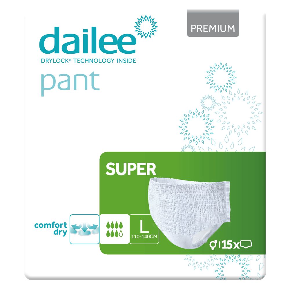 Dailee Pants Super Inkontinenz Windelhosen für Erwachsene
