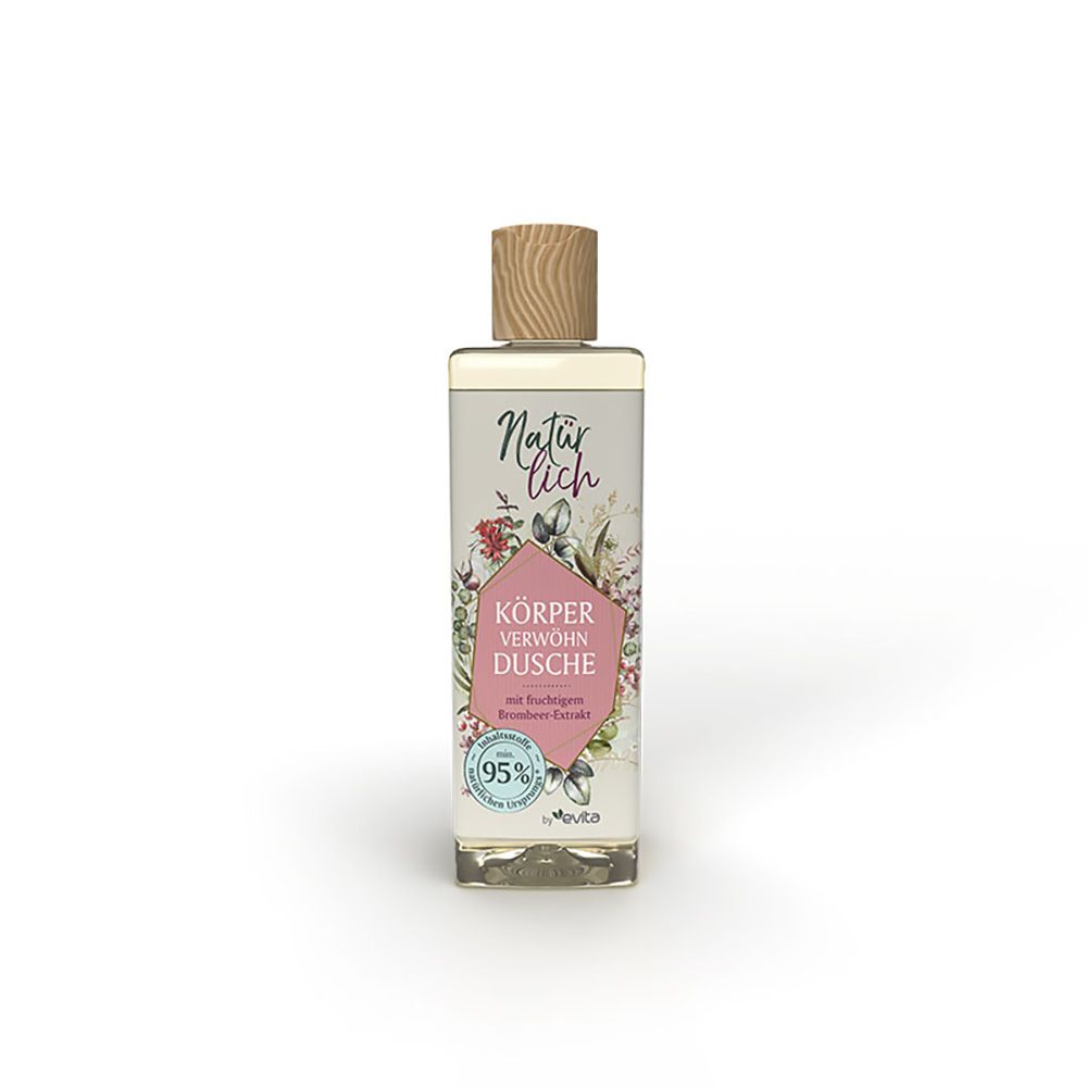 Natürlich by evita Körper-Verwöhndusche Waldbeere 300 ml Duschgel