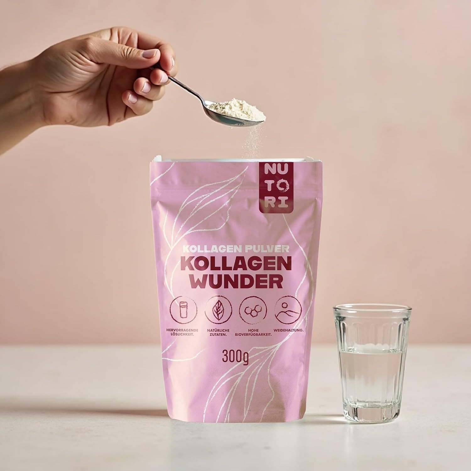 Nutori Kollagen Pulver 3er-Pack