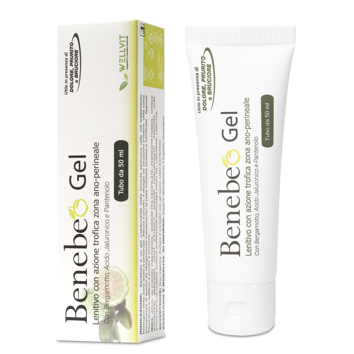 Wellvit | Benebeo Gel, Gel rettale lenitivo e protettivo naturale