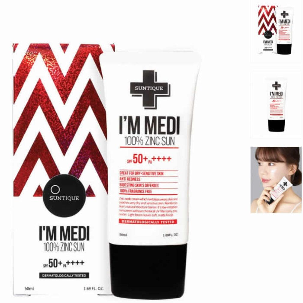 Suntique I'm Medi 100% Zinc Sun Sonnencreme SPF50+