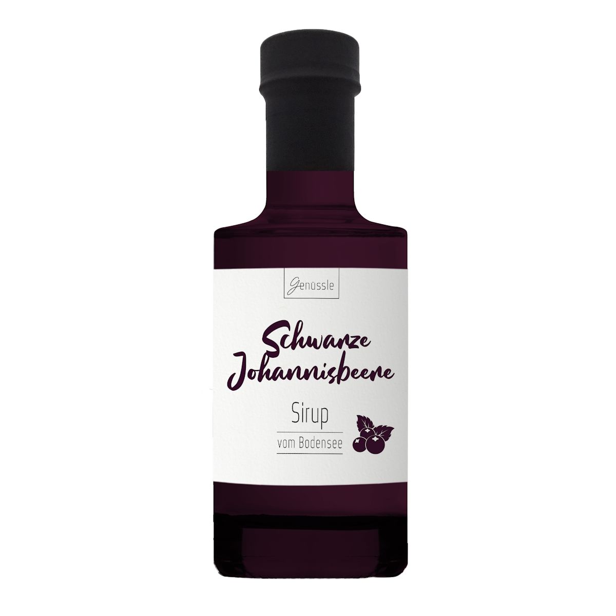 Genüssle Schwarze Johannisbeer-Sirup 200 ml