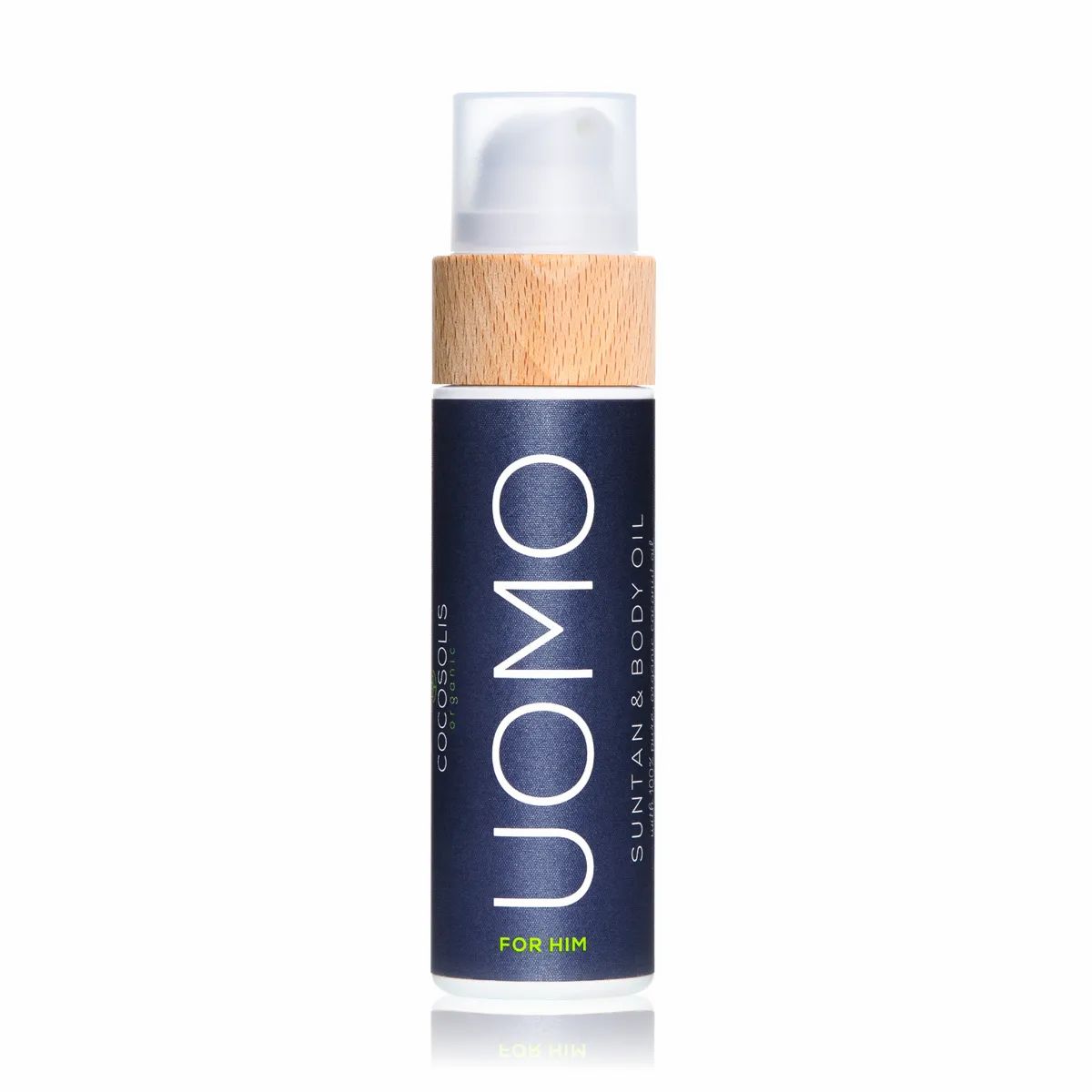 Cocosolis Uomo Pflege- und Bräunungsöl ohne SPF für Männer 110 ml Hautöl