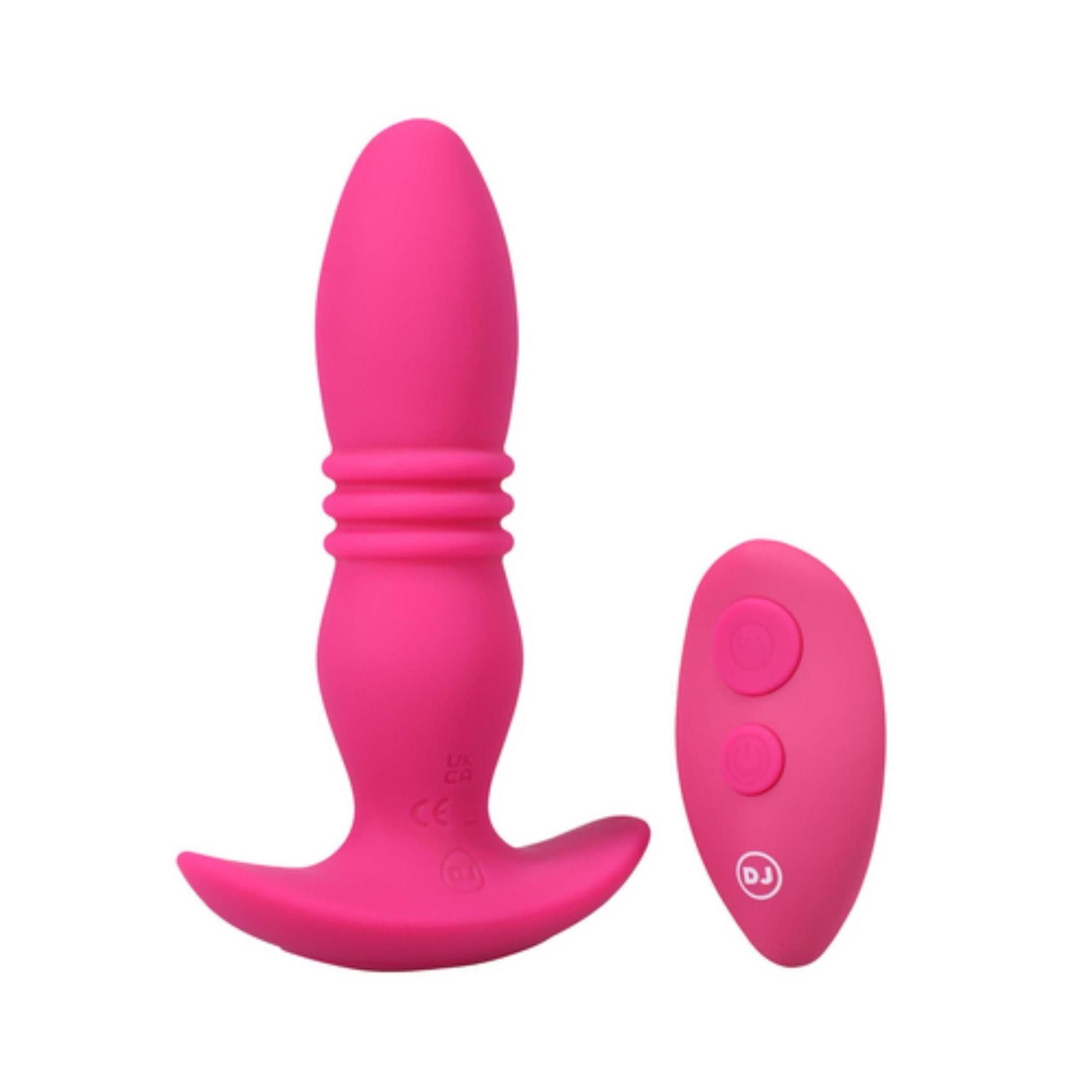 Doc Johnson - Riseilicone Anal Plug with Remote Control