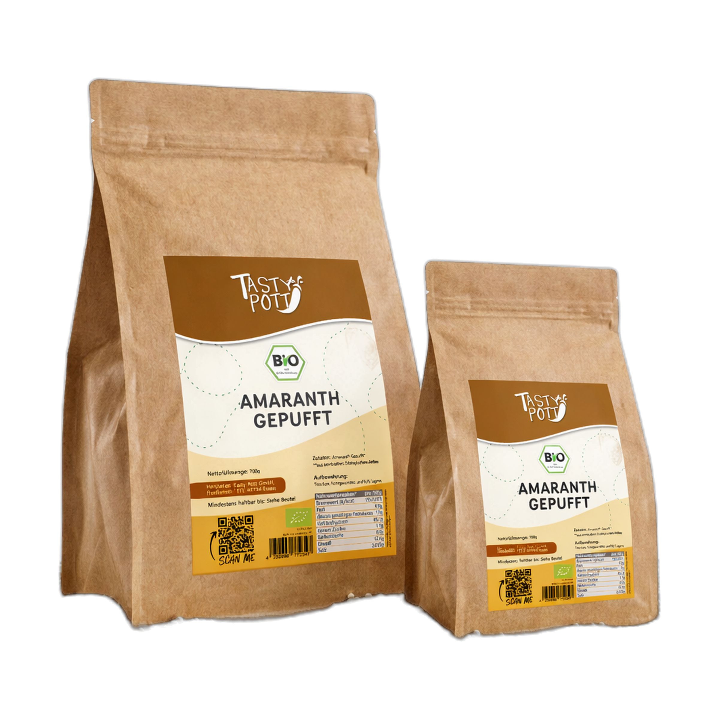 Tasty-Pott Tasty Pott Bio Amaranth gepufft 1 St
