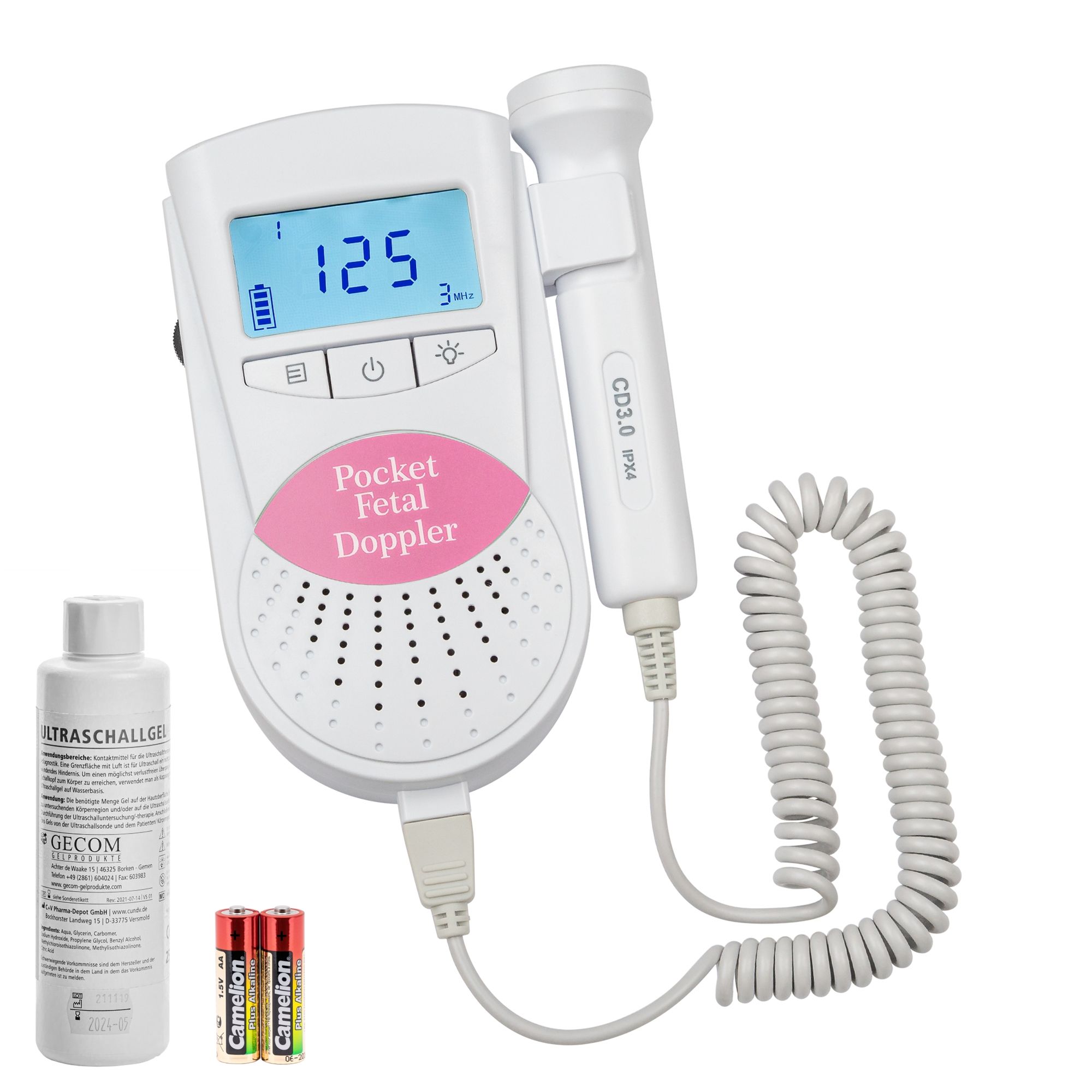 Sonoline B Fetal Doppler mit Sonde