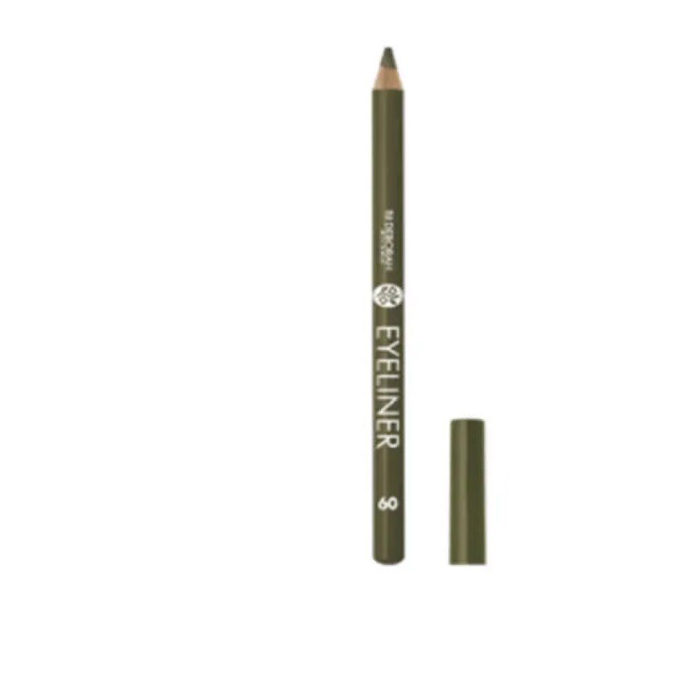 Grüner Eyeliner-Stift mit Kappe. Aufschrift: Eyeliner 09.