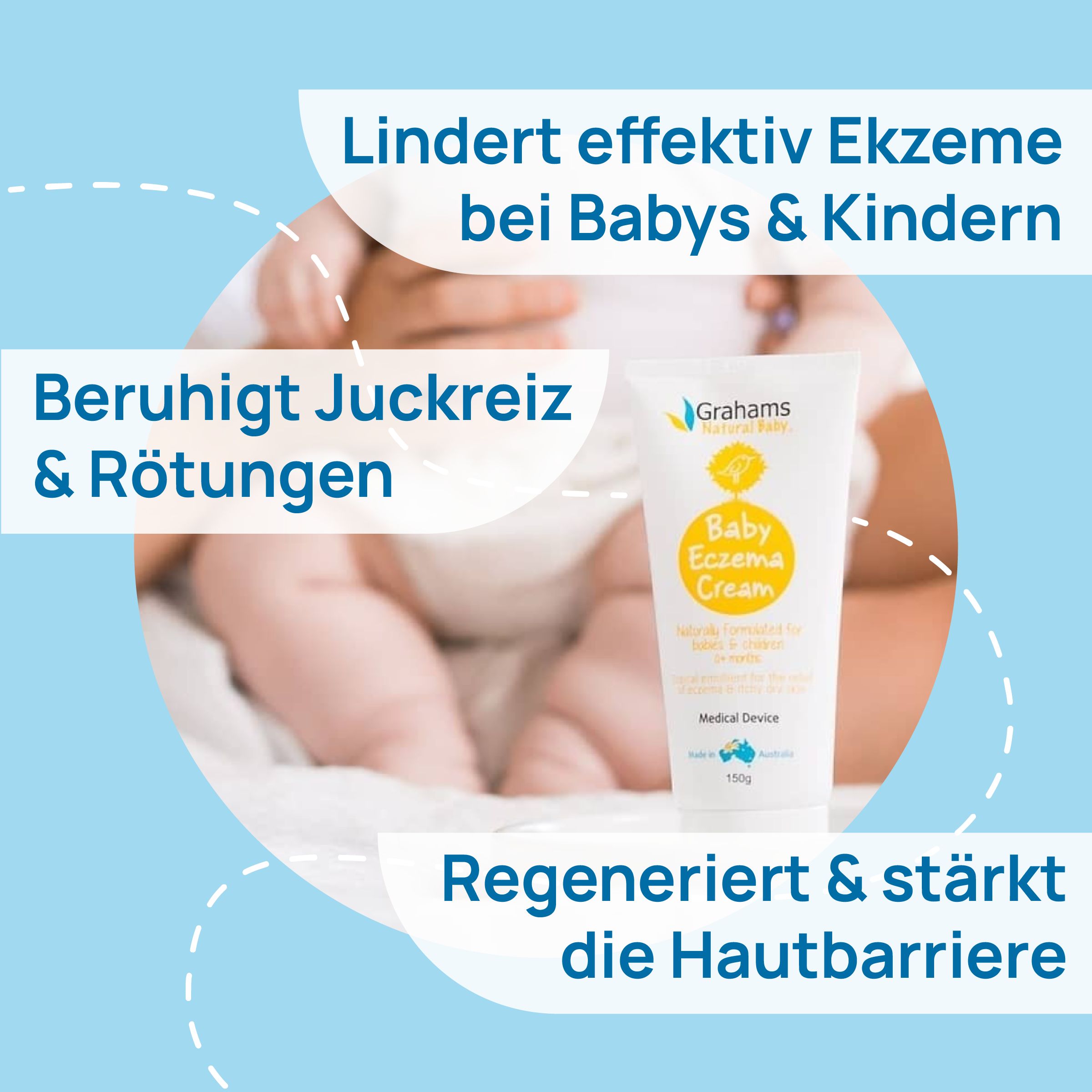 Grahams Natural Baby Ekzem Creme